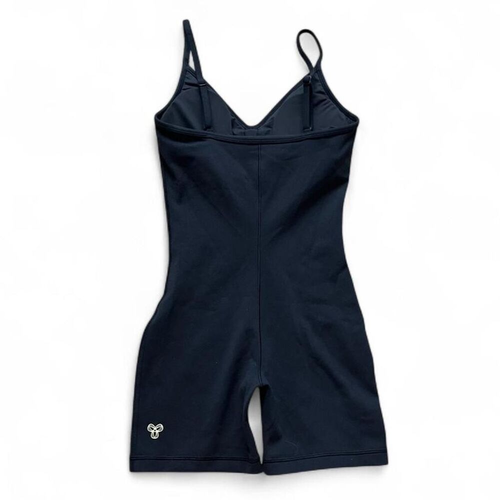 Aritzia Women's Black and Navy Bodysuit